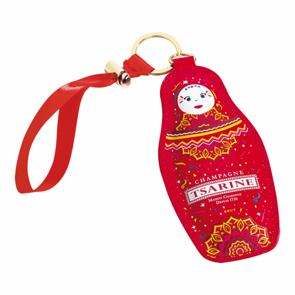 Breloc Matryoshka - Roșu